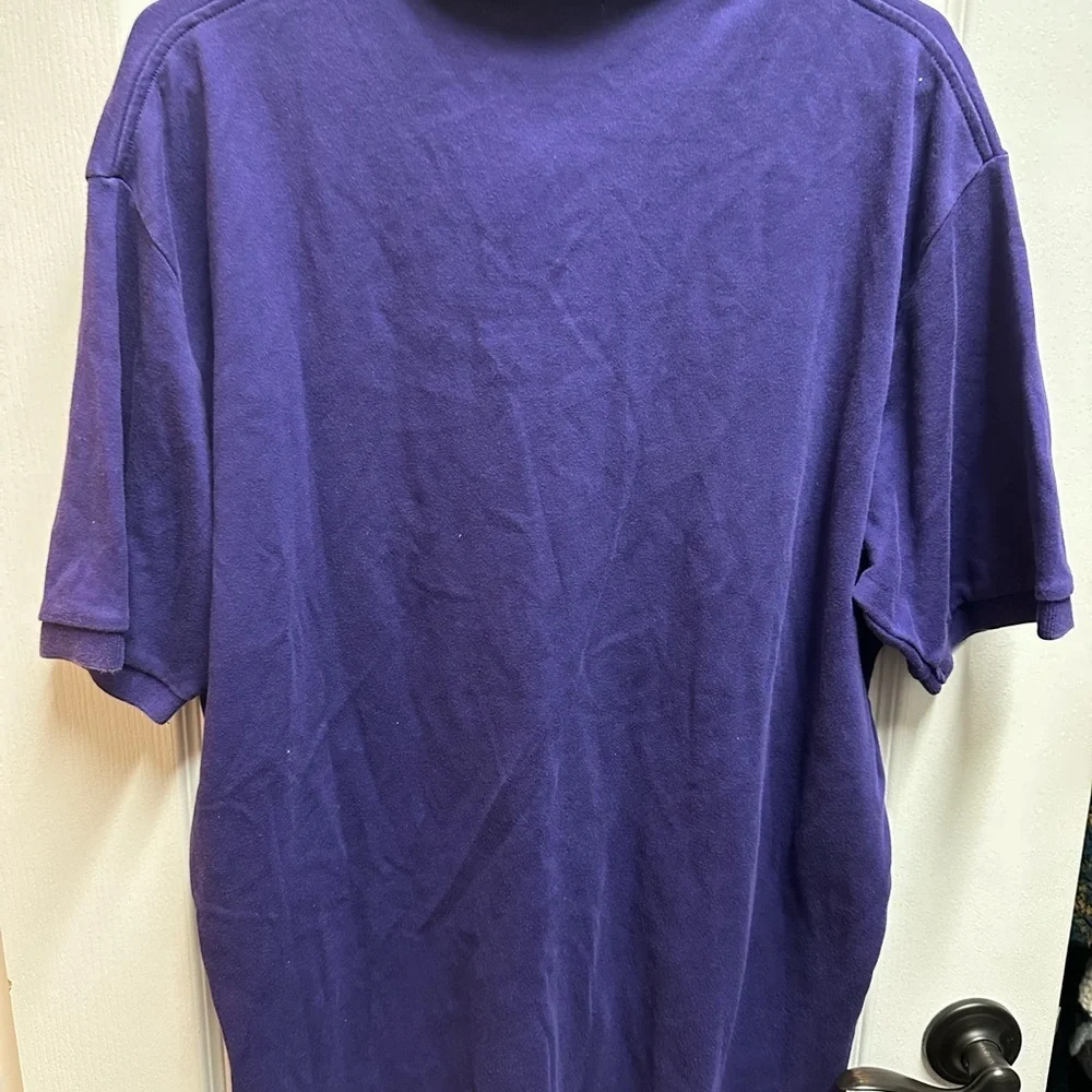 Polo by Ralph Lauren Men's Polo shirt purple pre-owned size XL-TG # 434